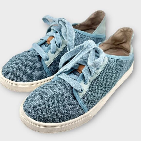 OLUKAI Sneakers, Pehuea Li, Blue, Size 8.5 lace up slip on convertible style - Picture 2 of 8